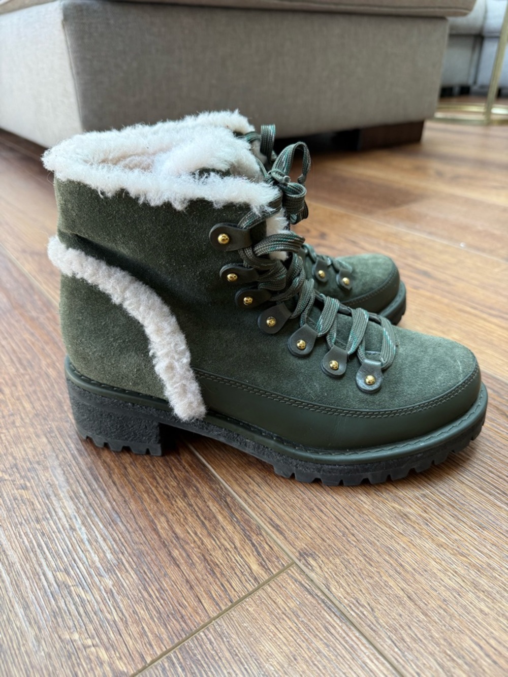 Tory Burch Cooper Shearling Bootie - Picture 5 of 7